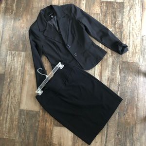 A Byer Blazer and Memoir Pencil Skirt Set
